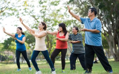 Étirements en plein air – QI Gong